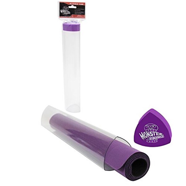 Monster Binders Play Mat Tube-Prism Monster Matte, Purple MONMTTBEPURP - main